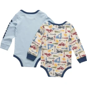 Tweedelige body-set met lange armstukken voor jongens (baby)