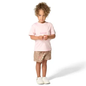 Tweedelige set voor meisjes: Force Sun Defender™ T-shirt met korte armstukken en korte broek met elastische tailleband en print (peuters)