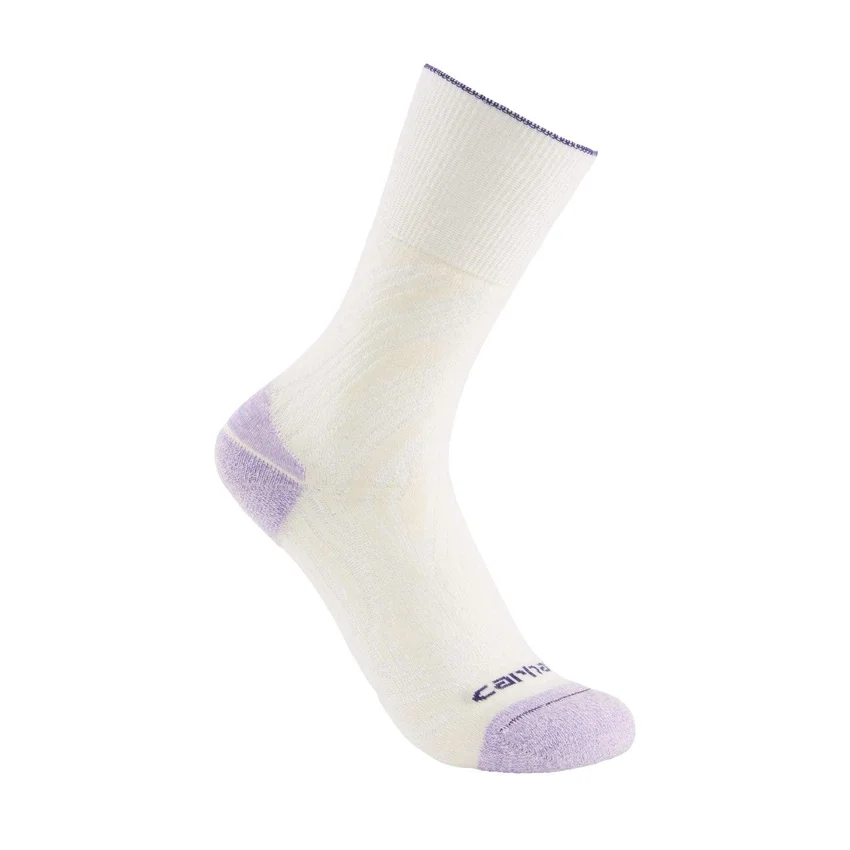 Twin Knit Midweight Topo korte crew-sokken voor dames