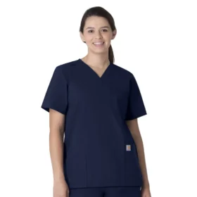 Unisex Force Essentials V-hals operatieshirt met 6 zakken