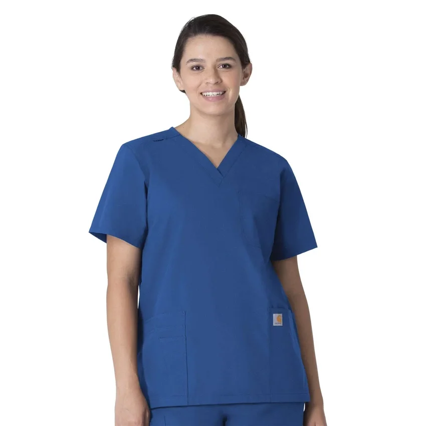 Unisex Force Essentials V-hals operatieshirt met 6 zakken