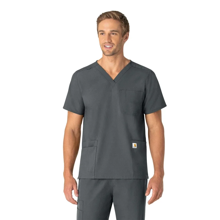 Unisex Force Essentials V-hals operatieshirt met 6 zakken