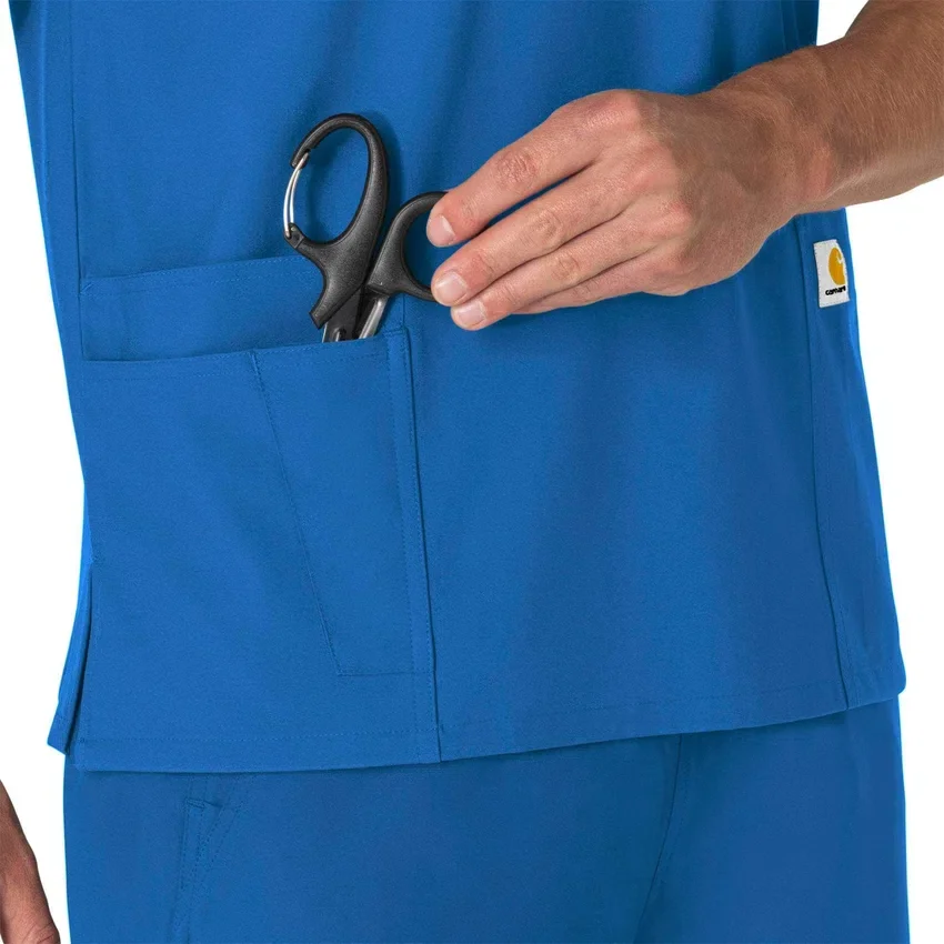 Unisex Force Essentials V-hals operatieshirt met 6 zakken