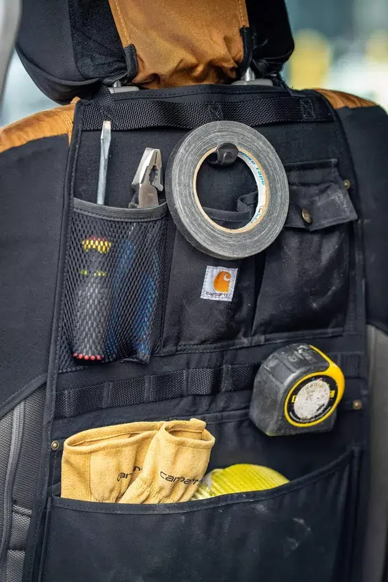 Universele stoelorganizer van nylon duck