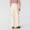 Vintage fit canvas werkbroek met dubbele knieën voor dames