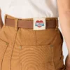 Vintage fit canvas werkbroek met dubbele knieën voor dames