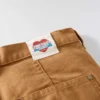 Vintage fit canvas werkbroek met dubbele knieën voor dames
