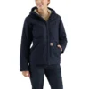 Vlamwerende Full Swing® loszittende Quick Duck®-jas met sherpa-voering voor dames