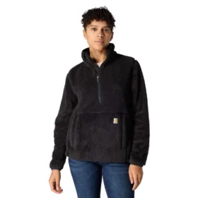 Vrouwen fleece-trui met losse pasvorm