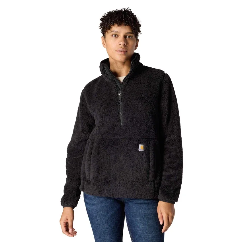 Vrouwen fleece-trui met losse pasvorm