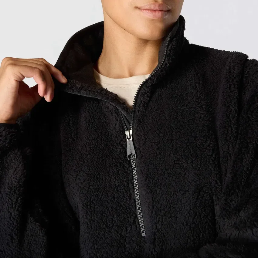 Vrouwen fleece-trui met losse pasvorm