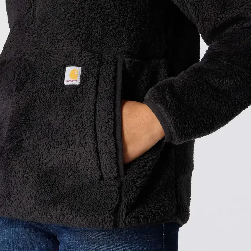 Vrouwen fleece-trui met losse pasvorm
