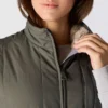 Waterafstotend damesvest met sherpa-voering – Rain Defender-vest