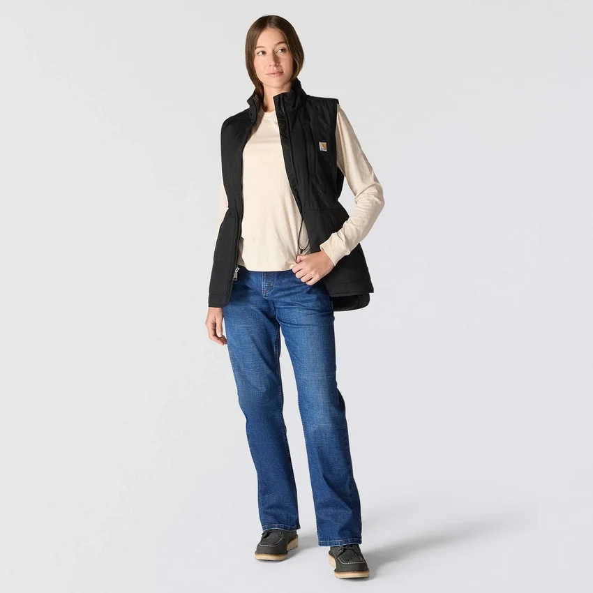 Waterafstotend damesvest met sherpa-voering – Rain Defender-vest