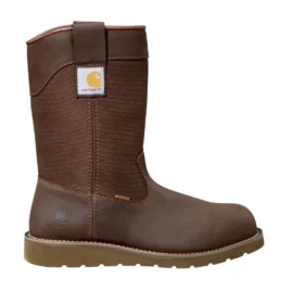 Waterdichte 10" Wellington-laars met stalen neus en sleehak