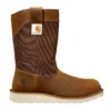 Waterdichte 10" Wellington-laars met stalen neus en sleehak