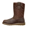 Waterdichte 10" Wellington-laars met stalen neus en sleehak