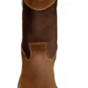Waterdichte 10" Wellington-laars met stalen neus en sleehak
