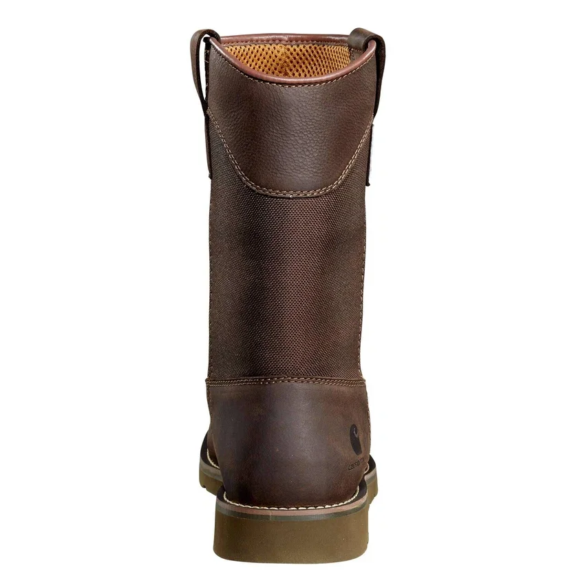 Waterdichte 10" Wellington-laars met stalen neus en sleehak