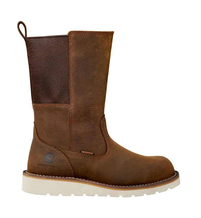 Waterdichte 10" Wellington-laars met stalen neus en sleehak voor dames