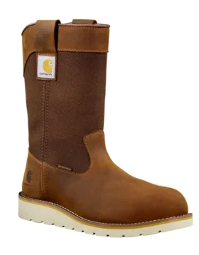 Waterdichte 10″ Wellington-laars met zachte neus en sleehak