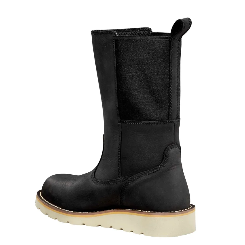 Waterdichte 10" Wellington-laars met zachte neus en sleehak voor dames