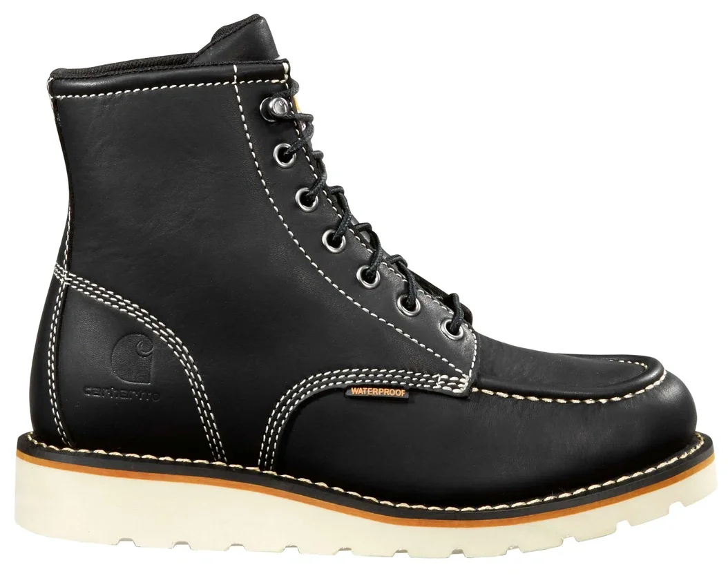 Waterdichte 6" moc-toe-laarzen met sleehak voor dames