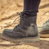 Waterdichte 6" moc-toe-laarzen met sleehak voor dames