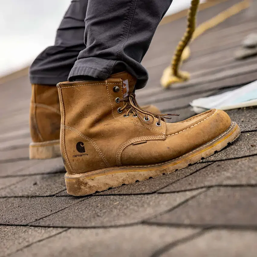 Waterdichte 6" moc-toe-laarzen met sleehak voor dames