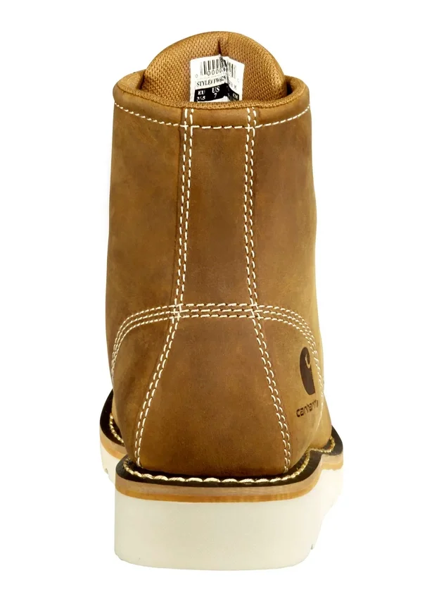 Waterdichte 6" moc-toe-laarzen met sleehak voor dames