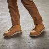 Waterdichte 6" Moc-werklaarzen met stalen neus en sleehak voor dames