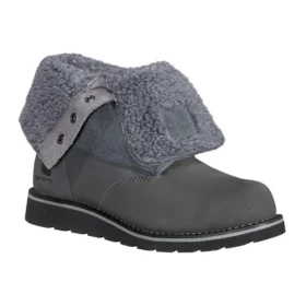 Waterdichte, geïsoleerde winterlaars met schuine hak en omklapbare bovenkant voor dames (8")