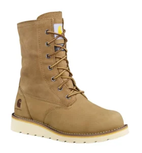 Waterdichte, geïsoleerde winterlaars met schuine hak en omklapbare bovenkant voor dames (8″)