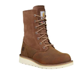 Waterdichte, geïsoleerde winterlaars met schuine hak en omklapbare bovenkant voor dames (8″)