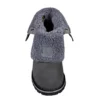 Waterdichte, geïsoleerde winterlaars met schuine hak en omklapbare bovenkant voor dames (8")