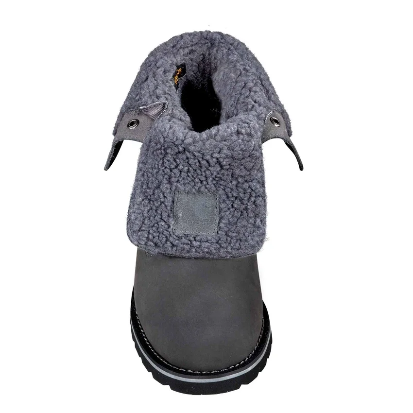 Waterdichte, geïsoleerde winterlaars met schuine hak en omklapbare bovenkant voor dames (8")